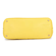 Load image into Gallery viewer, PRADA Galleria Saffiano Leather Handbag YellowBN2274 Leather Size Large