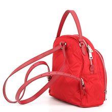 Load image into Gallery viewer, PRADA Tessuto Inpunto Quilted Backpack Red1BZ066 Nylon Leather