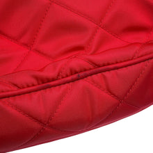 Load image into Gallery viewer, PRADA Tessuto Inpunto Quilted Backpack Red1BZ066 Nylon Leather