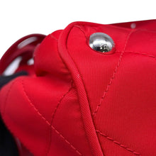 Load image into Gallery viewer, PRADA Tessuto Inpunto Quilted Backpack Red1BZ066 Nylon Leather
