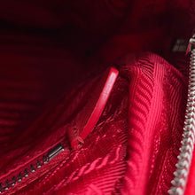 Load image into Gallery viewer, PRADA Tessuto Inpunto Quilted Backpack Red1BZ066 Nylon Leather