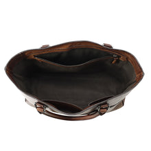 Load image into Gallery viewer, Berluti Two Jules Calligraphy Tote Bag Brown Leather