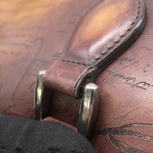 Load image into Gallery viewer, Berluti Two Jules Calligraphy Tote Bag Brown Leather