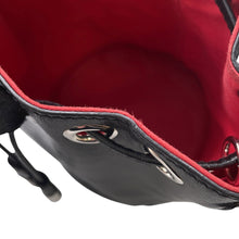 Load image into Gallery viewer, Christian Louboutin mary jane bucket bag Black/Red Leather