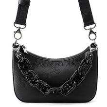 将图像加载到图库查看器中,Christian Louboutin Rubira Shoulder Bag Black1235471B260 Leather Size Mini