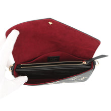 Load image into Gallery viewer, LOUIS VUITTON Felicie Pochette Noir/BeigeM82479 Monogram Empreinte Leather