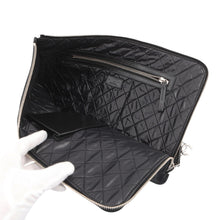 Load image into Gallery viewer, CHANEL Clutch Bag Black Leather