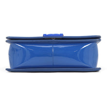 Load image into Gallery viewer, CHANEL Boy Chanel ChainShoulder Bag BlueA67086 Patent Leather Size 25