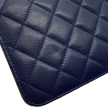 Load image into Gallery viewer, CHANEL CC University Chain Shoulder Bag NavyA93537 Leather