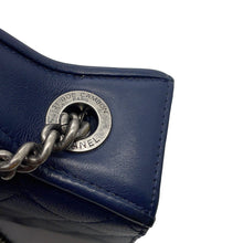 Load image into Gallery viewer, CHANEL CC University Chain Shoulder Bag NavyA93537 Leather