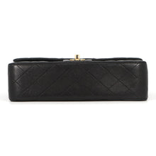 Load image into Gallery viewer, CHANEL Matelasse Double Flap ChainShoulder Bag Black/RedA01112 Lambskin Size 25