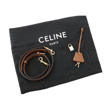 Load image into Gallery viewer, CELINE Leopard Travel Bag Brown PVC Leather