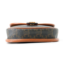 将图像加载到图库查看器中,CELINE Mini Busas Shoulder Bag Brown196702BZJ.04LU TriompheCanvas Leather