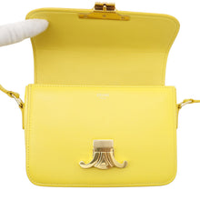 将图像加载到图库查看器中,CELINE Shoulder Bag Yellow188423 Leather