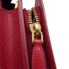 Load image into Gallery viewer, PRADA Saffiano Leather Chain wallet Red1ZH048 Leather