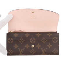 Load image into Gallery viewer, LOUIS VUITTON Portefeuille Emilie Rose BallerineM61289 Monogram