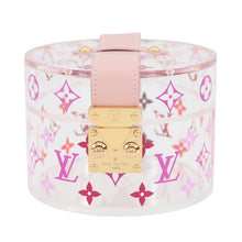 Load image into Gallery viewer, LOUIS VUITTON Bowat Scott Transparent/PinkGI0362 Monogram Transparent Pre-Known Glass Leather
