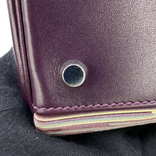 Load image into Gallery viewer, HERMES Kelly Retourne Raisin/Multicolor Vibrato Box Calf Leather Size 32
