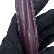 Load image into Gallery viewer, HERMES Kelly Retourne Raisin/Multicolor Vibrato Box Calf Leather Size 32