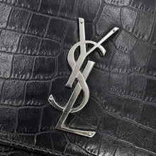 Load image into Gallery viewer, SAINT LAURENT PARIS Sunset ChainShoulder Bag Black442906DND0N1000 Croco embossed leather Size Medium