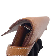 将图像加载到图库查看器中,HERMES Kelly wallet Gold Epsom