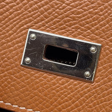 将图像加载到图库查看器中,HERMES Kelly wallet Gold Epsom