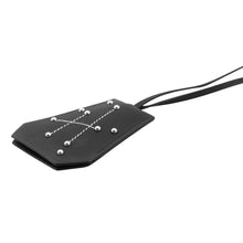 将图像加载到图库查看器中,HERMES Long Necklace Clochette/H Constellation BlackH500505FK89 Swift Leather Metal