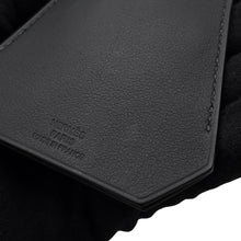 将图像加载到图库查看器中,HERMES Long Necklace Clochette/H Constellation BlackH500505FK89 Swift Leather Metal