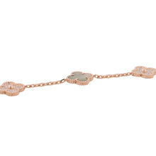 将图像加载到图库查看器中,Van Cleef & Arpels Vintage Alhambra Bracelet 5 motifsVCARP2R100 18K Pink Gold
