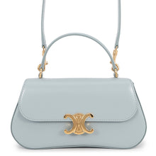 Load image into Gallery viewer, CELINE Laura 2WAY Handbag Ice blue119533 Leather