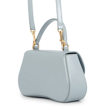 Load image into Gallery viewer, CELINE Laura 2WAY Handbag Ice blue119533 Leather