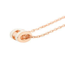 Load image into Gallery viewer, HERMES Pop Ash Necklace Size Mini White Gold Plated Lacquer