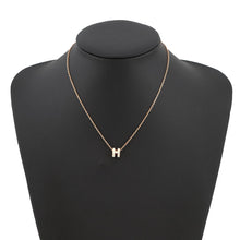 Load image into Gallery viewer, HERMES Pop Ash Necklace Size Mini White Gold Plated Lacquer