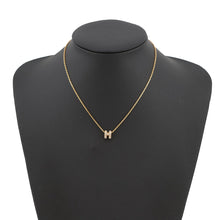 将图像加载到图库查看器中,HERMES Pop Ash Necklace Size Mini Marong rasse Gold Plated Lacquer