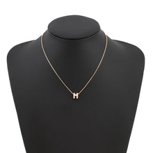 Load image into Gallery viewer, HERMES Pop Ash Necklace Size Mini Pink Gold Plated Lacquer