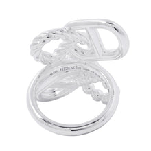 Load image into Gallery viewer, HERMES Chaine d'Ancre Area II Multilink Ring Size 52/#12 SV925