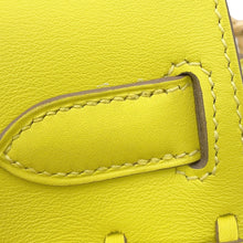 Load image into Gallery viewer, HERMES Kelly Picnic Lime/Natural Swift Leather Willow Size 35
