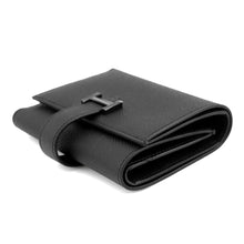 将图像加载到图库查看器中,HERMES Bearn Combinet Mono Chrome Black Epsom