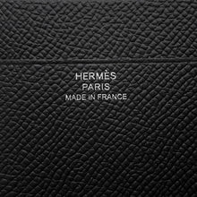 将图像加载到图库查看器中,HERMES Bearn Combinet Mono Chrome Black Epsom