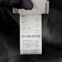 Load image into Gallery viewer, HERMES Cap Miles Jump Size 60 Black Wool62% Cotton38%