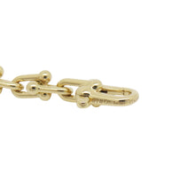 Load image into Gallery viewer, TIFFANY&Co. Hardware Microlink Bracelet Size Medium60416923 18K Yellow Gold