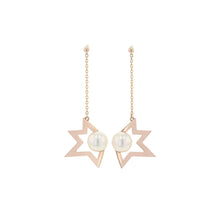 将图像加载到图库查看器中,TASAKI Comet Plus Drop EarringsE4344 K18YG K18PG