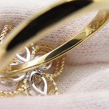 Load image into Gallery viewer, Roberto Coin Roberto Coin Dessert Flower Ring Size Size 11 / LargeADR777RI2665_YW_014.00 K18YG K18WG