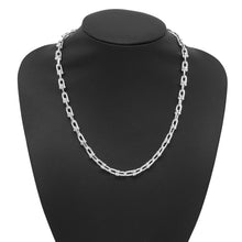 Load image into Gallery viewer, TIFFANY&Co. Hardware Small Link Necklace Size Small60153093 SV925