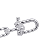 将图像加载到图库查看器中,TIFFANY&Co. Hardware Small Link Necklace Size Small60153093 SV925