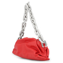 Load image into Gallery viewer, Bottega Veneta The Chain Pouch Shoulder Bag Red620230VCP406402 Calf Leather