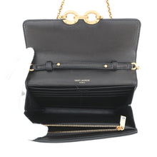 将图像加载到图库查看器中,SAINT LAURENT PARIS LE MAILLON WALLET Chain Wallet Black7381091EL071000 Lambskin