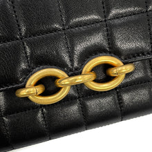 将图像加载到图库查看器中,SAINT LAURENT PARIS LE MAILLON WALLET Chain Wallet Black7381091EL071000 Lambskin