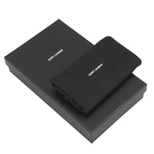将图像加载到图库查看器中,SAINT LAURENT PARIS LE MAILLON WALLET Chain Wallet Black7381091EL071000 Lambskin