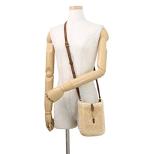 Load image into Gallery viewer, SAINT LAURENT PARIS LE 5 A 7 Body Bag Beige/Brown760376GAAD29587 Shearling Leather